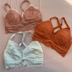 Auden Lace Bralette Lot of 3! XL & XXL